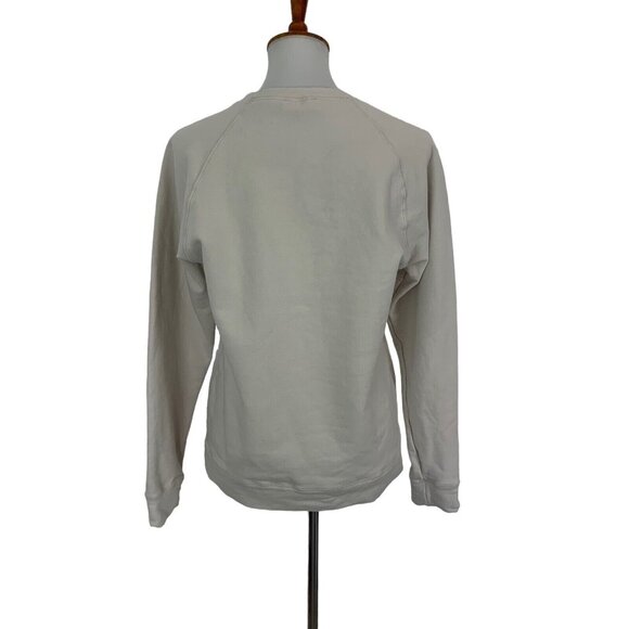 Sheshow Sweater Medium Ivory Bow Mama Graphic Crewneck Cozy Casual - Picture 4 of 6